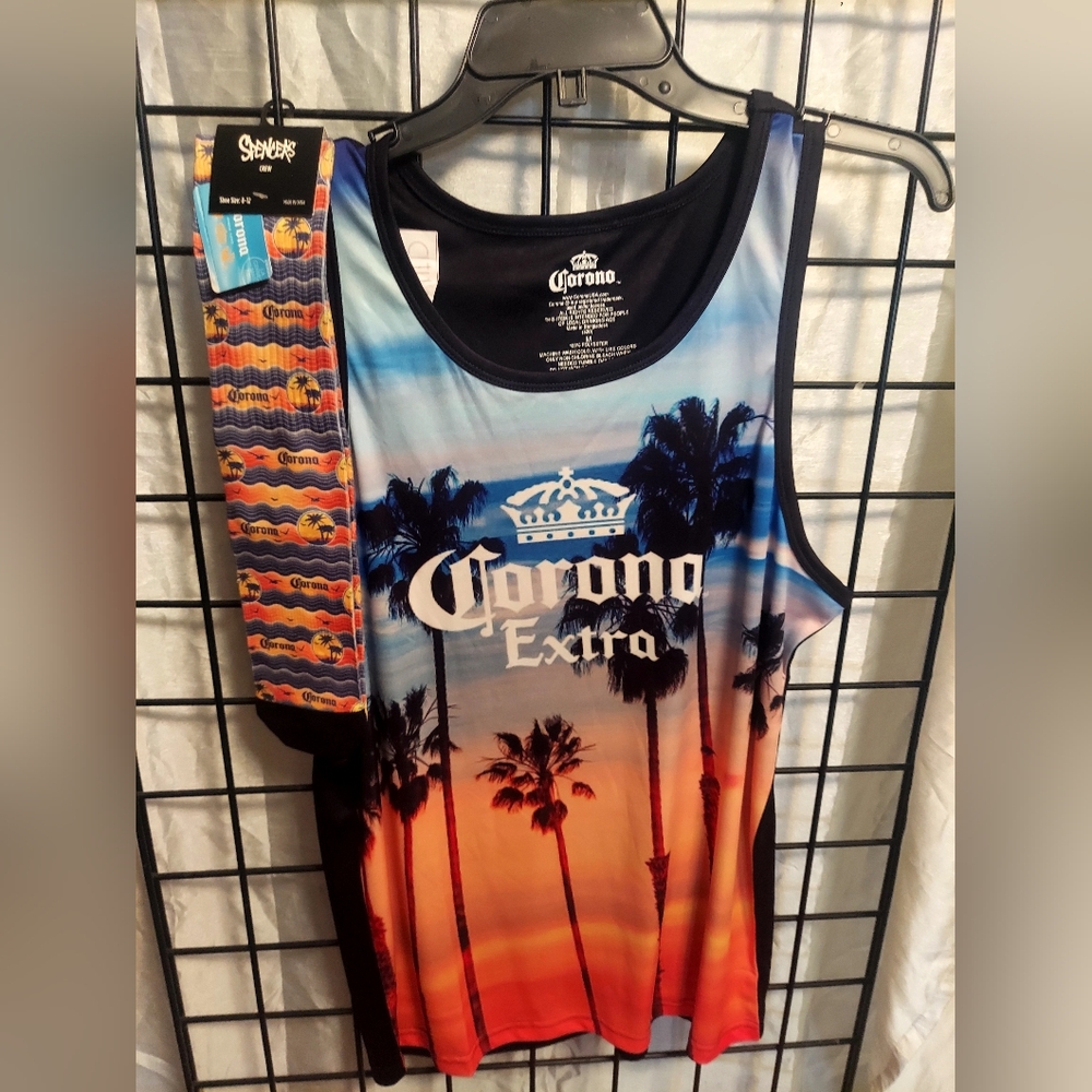 Corona Extra Sunset Tank Top